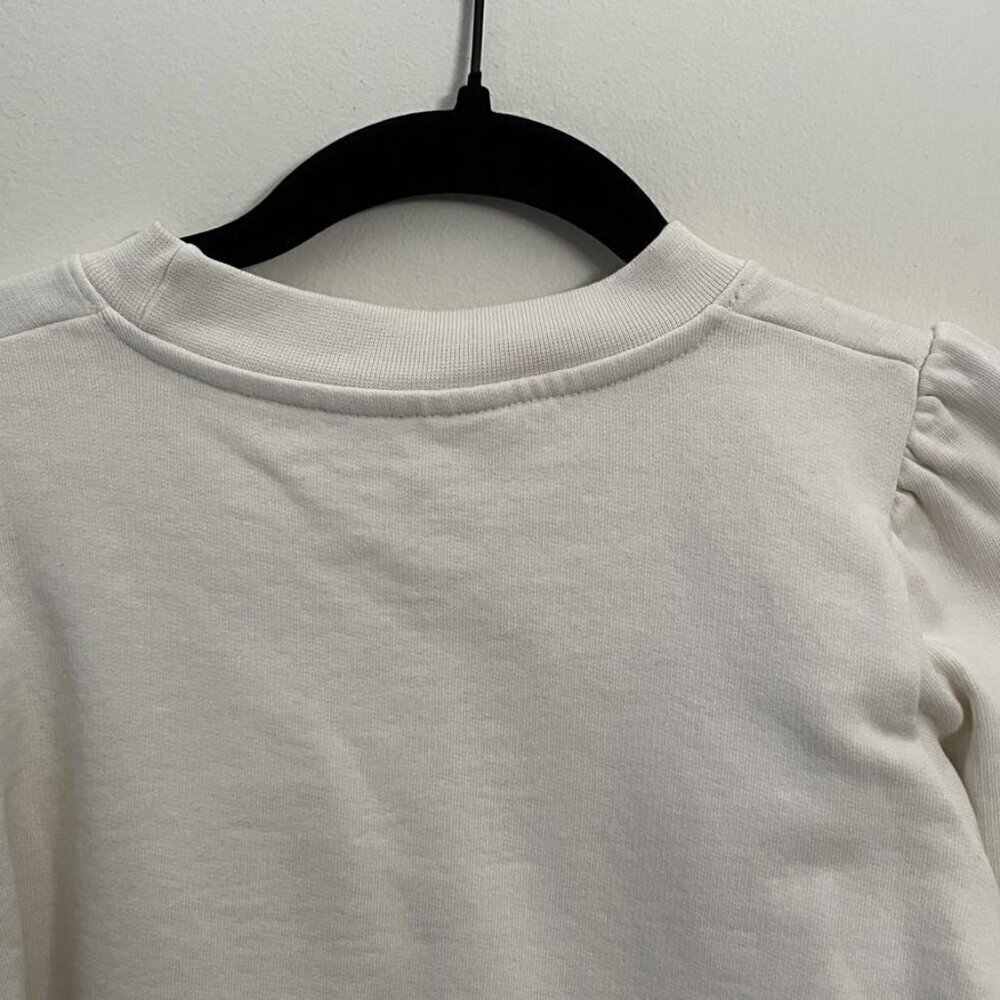 GANNI POWER ANGELS PRINT CREWNECK TOP - Picture 7 of 10